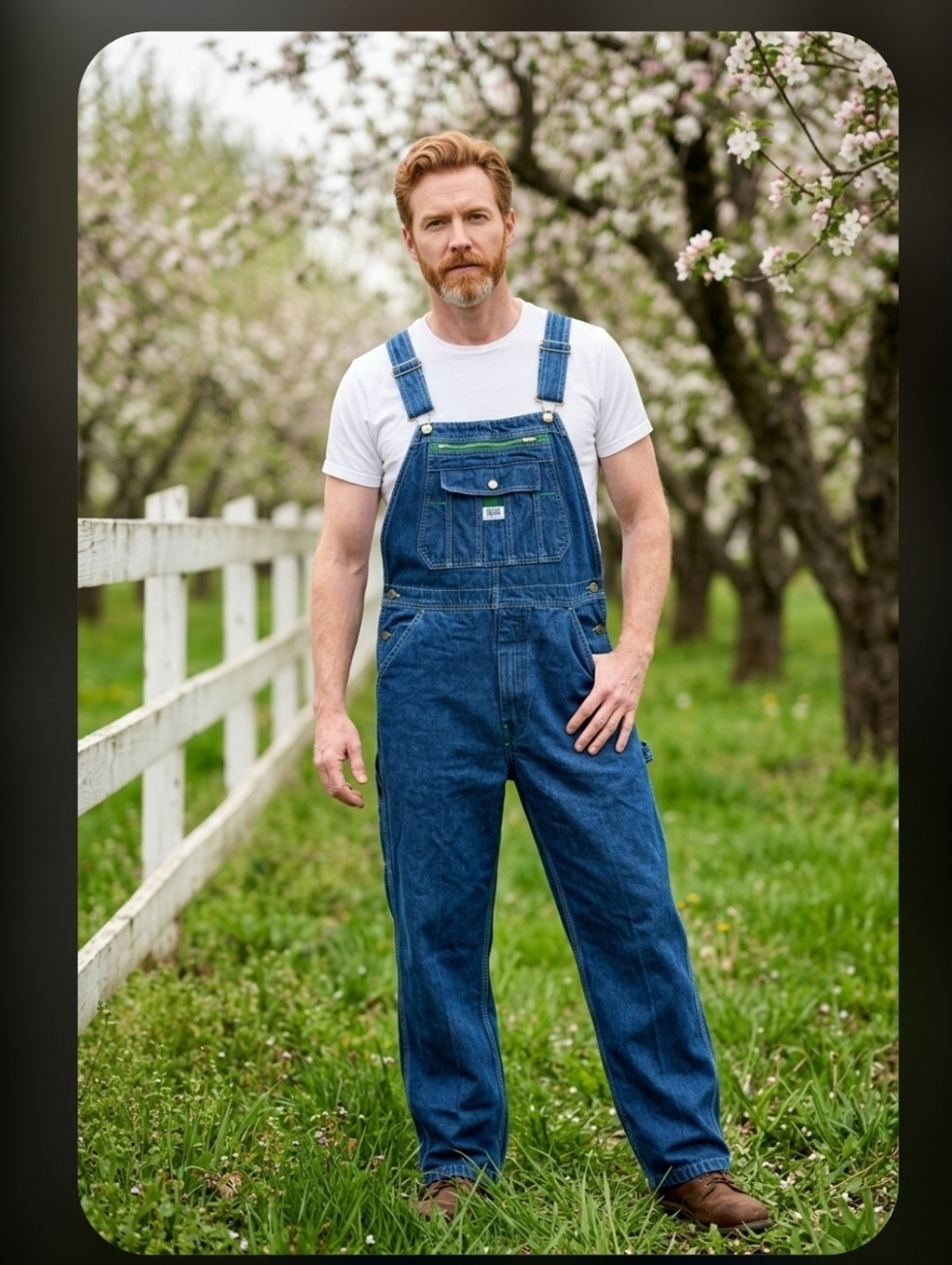 Blue Denim Overalls By Liberty